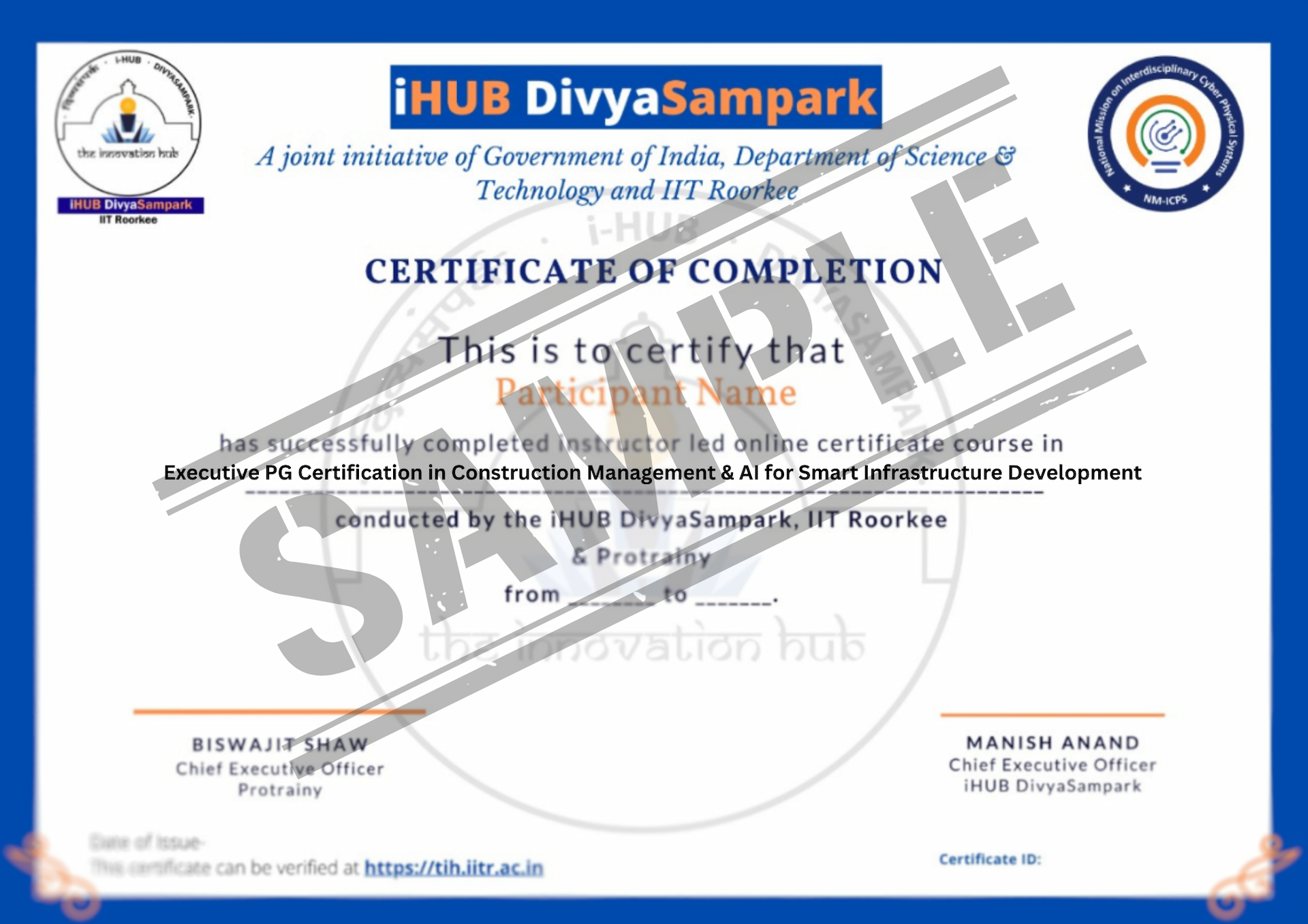 Certificate 1